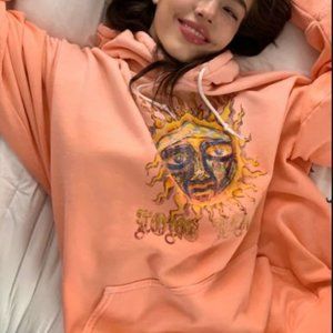 Bleached Hoodie Sweatshirt